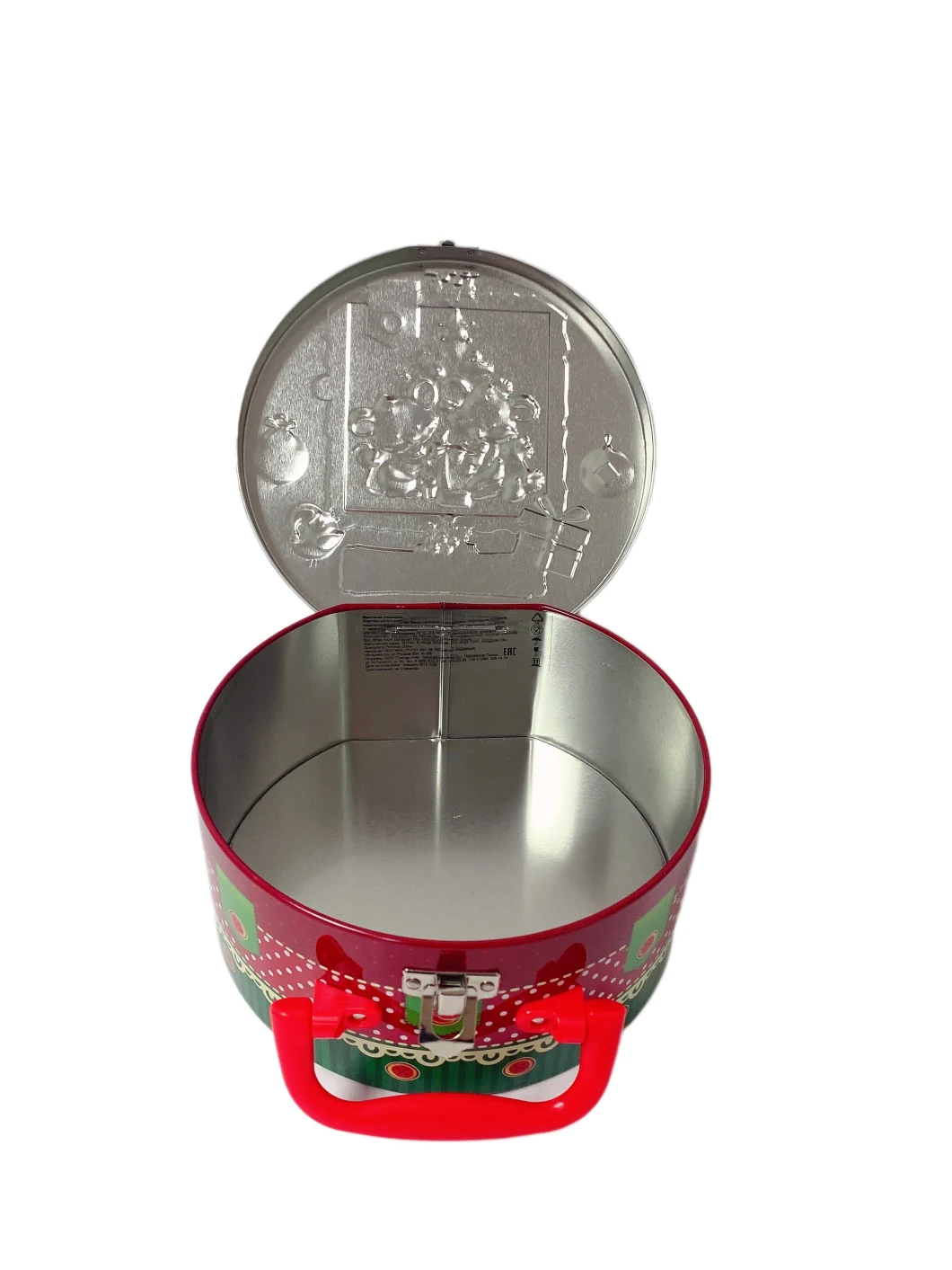 Hot Sale Round Gift Tin Box Lunch Tin Box Perfume and Cosmetic Tin Cans Metal Box Packaging Tin Box Tin Packaging