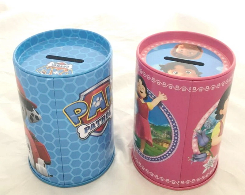 Custom Idea Product Piggy Bank Wholesale Money Tin Can Coin Bank