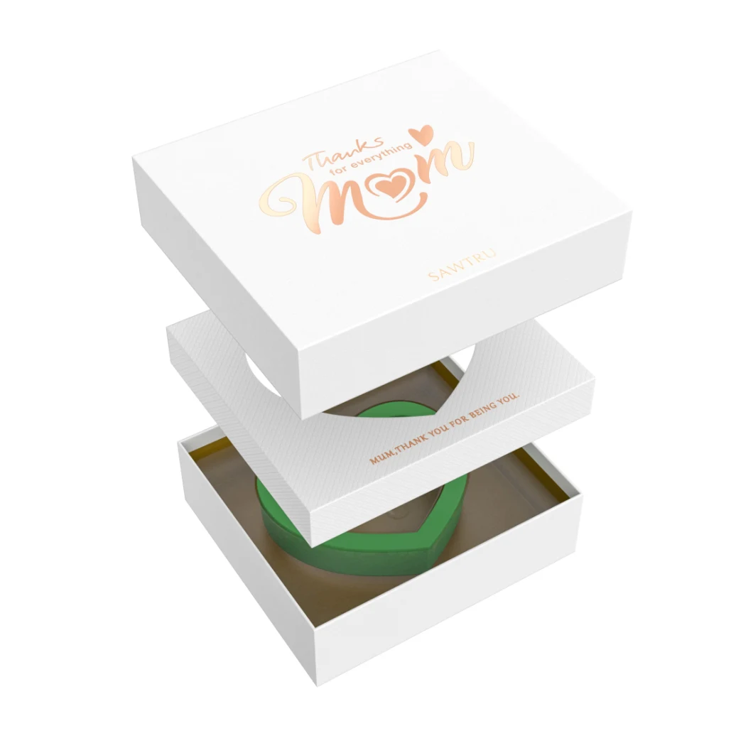 Sawtru Mother′ S Day Eco Friendly Paper Box Packaging Tin Chocolate Box