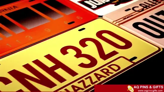 벽에 걸 수 있는 장식용 맞춤형 빈티지 주석 간판